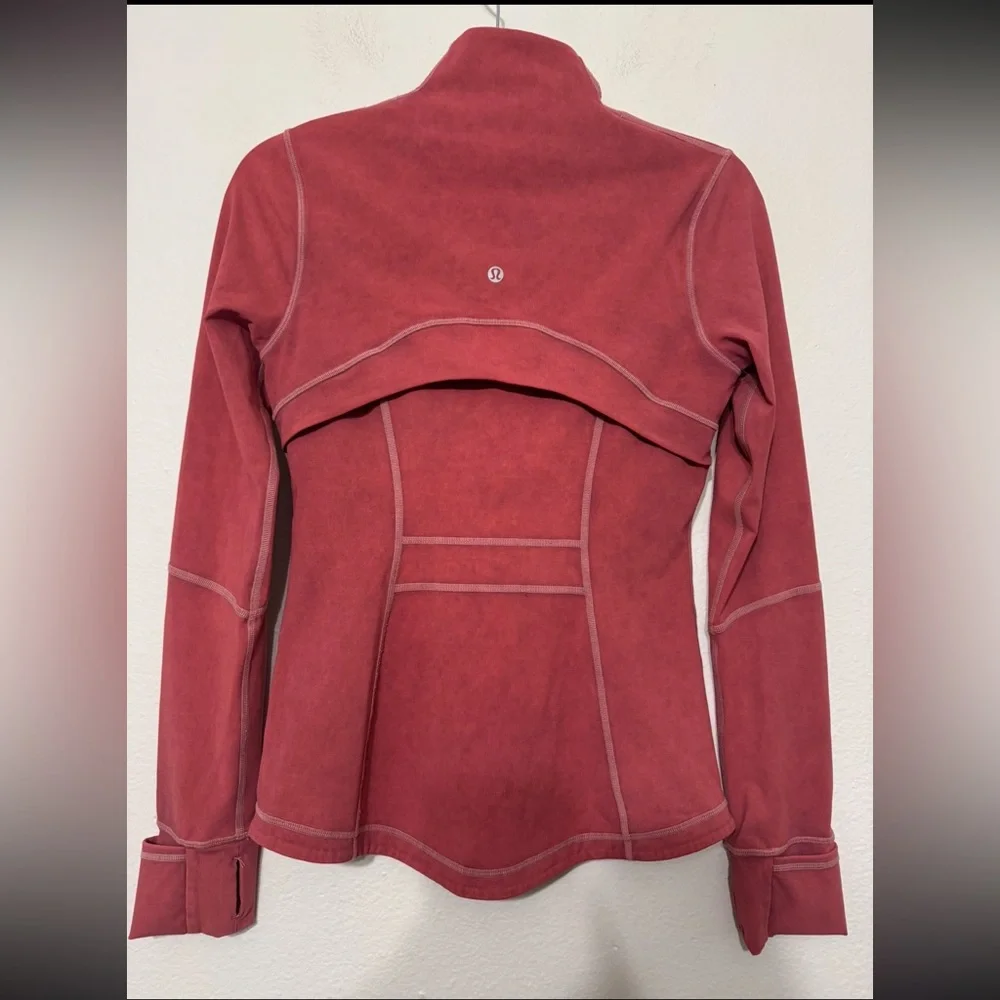 Lululemon Define Jacket Garment Dye Washed Misty Merlot 6